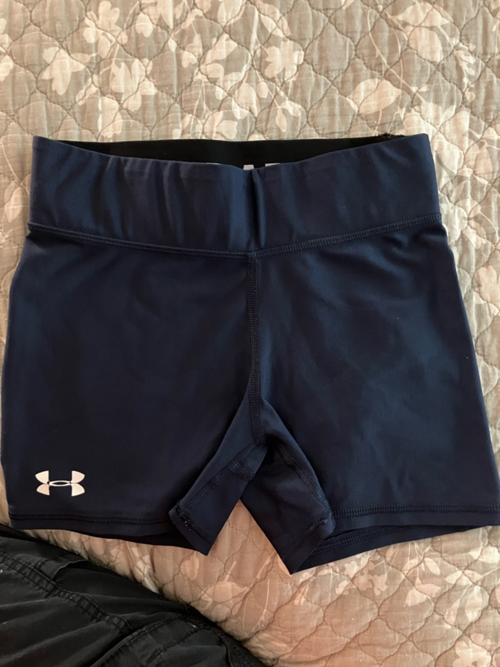 Under Armour Navy Blue Bike Shorts size- S